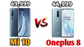 Xiaomi Mi 10 VS Oneplus 8 Full Comparison: Camera, display, Performance & more💯