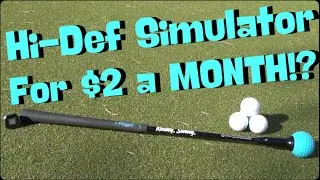 NEW! Phigolf / WGT Mobile Golf Simulator Review and Gameplay!