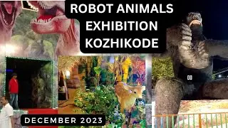 Robotic Animals exhibition|Kozhikode beach|marinegroundcalicut|kerala|india#december2023#exhibition