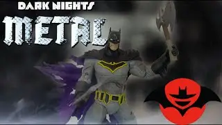 BATMAN Dark Nights Metal Battle Damage by McFarlane Toys DC Multiverse Review