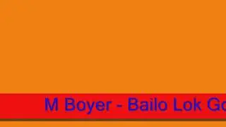 M . Boyer - Bailo lok Goankar zata