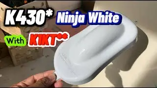 Samurai Paint Ninja White K430* + K1KT** Twinkling Clear #samuraipaint