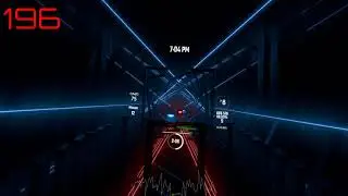 Beat Saber - The Mob - Expert+ 87.7% - 200+ bpm heart rate lol