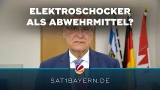 Elektroschocker als Abwehrmittel? Innenminister kl&auml;rt auf
