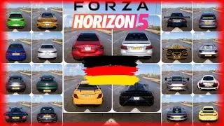 My Favorite German Cars | Ultimate Top Speed Battle Forza Horizon 5 | All Upgraded and Tuned