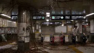 100年後のすすきの 廃墟と化した札幌【滅びの観測者 / End-World Observer】