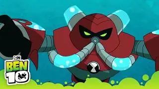 Ben 10 | Fighting Underwater | Cartoon Network