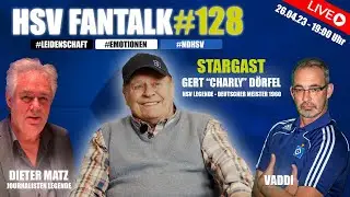 Charly D&ouml;rfel & Dieter Matz zu Gast | Sondersendung | HSV Fantalk #128