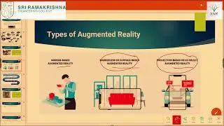Mrs P Sugantha Priyadharshini Virtual Reality and Augmented Reality