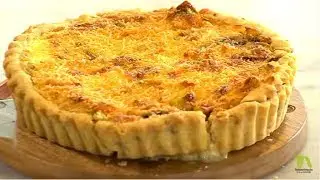 Tarta salada de puerro, espinaca y parmesano | Natasha Moreno | La Sart&eacute;n por el Mango