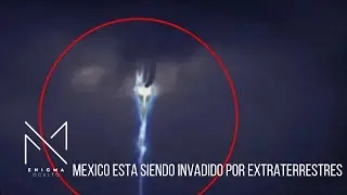 EL PLANETA DEBE DESPERTAR YA!!! OVNI sale de un PORTAL en M&Eacute;XICO