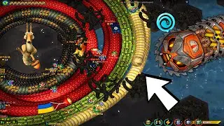 LİTTLE BİG SNAKE.İO✅Epic Trolling Moments🥳COOL Rebel Kills and Best Gameplay