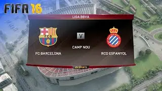 FIFA 16 - FC Barcelona vs. RCD Espanyol 