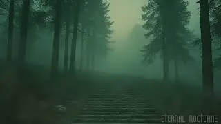A Descent Without Sound | Dark Ambient Forest, Sleep-Safe, No Voice
