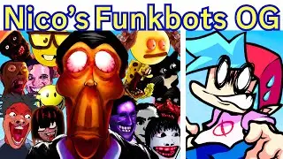 FNF Nico's Funkbots FULL ORIGINAL (72 SONGS) Roblox Horror FNF Mod