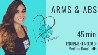 Arms & Abs [Low Impact Strength & Cardio 45 min]