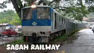 Keretapi Negeri Sabah | DMU 8900 at Sembulan