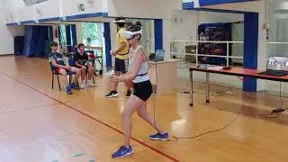 VR 4 Fencing Treviso Training with VR 4 Fencing