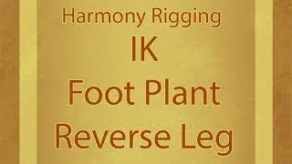21 - Foot Plant, IK, reverse leg