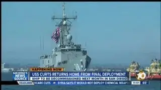 USS Curts returns to San Deigo