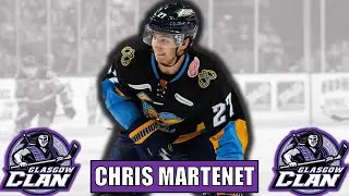 Glasgow Clan Sign Chris Martenet