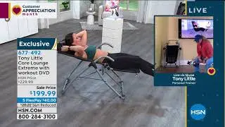 Tony Little Core Lounge Extreme with workout DVD