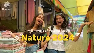 A walkthrough of our craft bazaar Nature 2024| #dastkar #nature2024 #viralvideo_ #shortvideo_ #craft