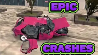 FlexicX SLOW MOTION Car Crash 😱💥 | Ultra-Realistic Damage Physics