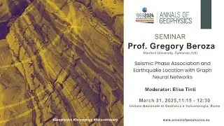 Seminario Annals of Geophysics - 31 Marzo
