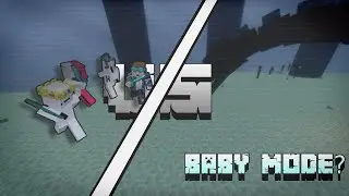 We beat Minecraft... BUT AS BABIES?!?