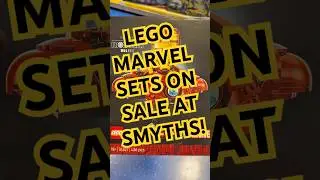There are 3 LEGO Marvel sets on sale right now at SMYTHS! ⚡ Comment which one&rsquo;s your favourite!