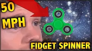 50 MPH Fidget Spinner VS 25 Foot Drop - Not Clickbate - Breaking a fidget Spinner