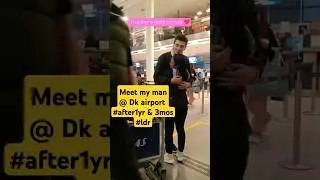 MEETING MY LDR @DENMARK AIRPORT . #ldr #travel #romanianpinay #fyp #subscribe #support