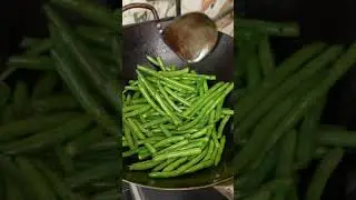 Chinese Style Green Beans with Pork