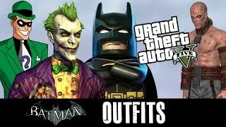 GTA 5 Online - Outfits (Batman Villains SPECIAL 2.)