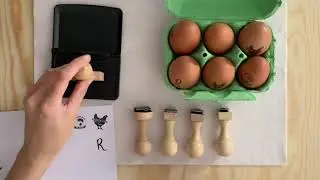 How to use your egg stamp - Stamp by Me Custom Egg Stamps