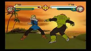 Dragon Ball Z Budokai 2 (Gamecube) - Андроид 16 против Андроид 18