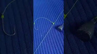 cara membuat rangkaian pancing dasaran 1 kail #fishingknot #rangkaianpancing #rangkaiandasaran