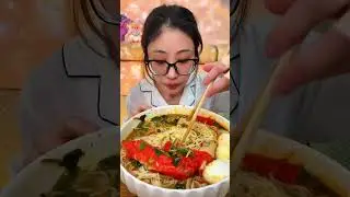 Xiao yan mukbang noodle bowl 