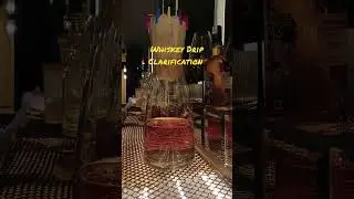 Whiskey Well Clarification #shorts #cocktail #bartenderstyle