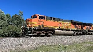 BNSF AC4400EV 5746 Leads the C-BTMMIC0-47A!