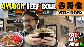 Yoshinoya Gyudon Beef Bowl! | 吉野家 牛丼