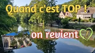 😍🚐 Quand c'est TOP, on revient/aire de camping car de Beaumont le Roger #nomade #airedecampingcar