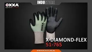 Industore: OXXA X-Diamond-Flex 51-765 Snijbestendige Werkhandschoenen - Handschoenen snijklasse 5.