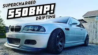DRIFT MACHINE! *550BHP SUPERCHARGED E46 M3* IS STRAIGHT SAVAGE!
