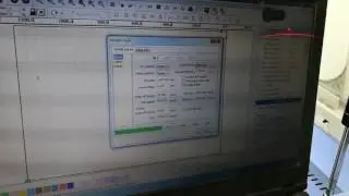 Laser machine Ruida software setup