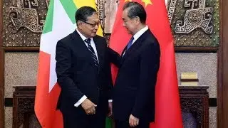 Chinese FM meets visiting Myanmar minister in Beijing