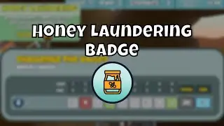 Honey Laundering Badge (15 Hives) | Disc Golf Valley
