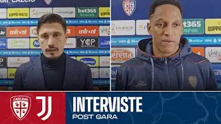 Post Gara | Pisacane e Mina dopo Cagliari-Juventus | Serie A Enilive