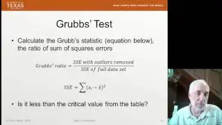 Lecture18 (Data2Decision) testing for Outliers, part 2